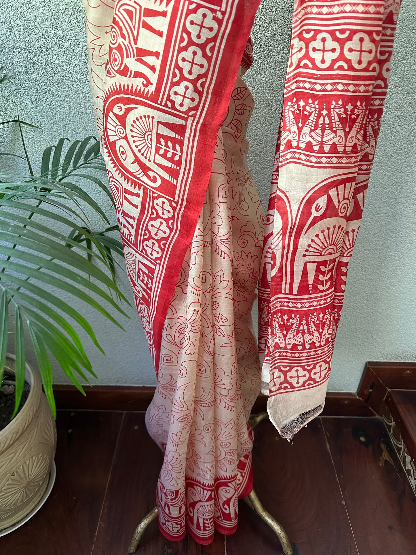 BHAGAVATA SILK SARI