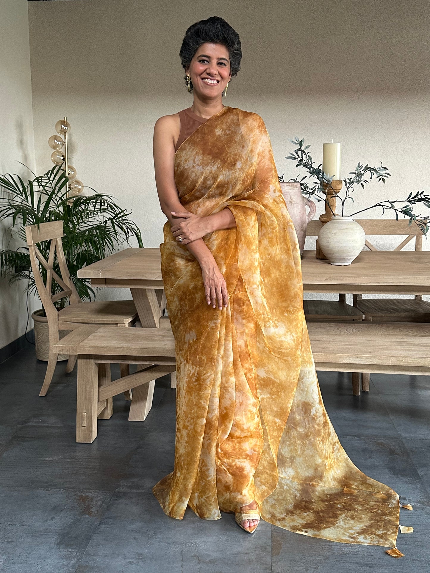 TARABAI SILK ORGANZA SAREE