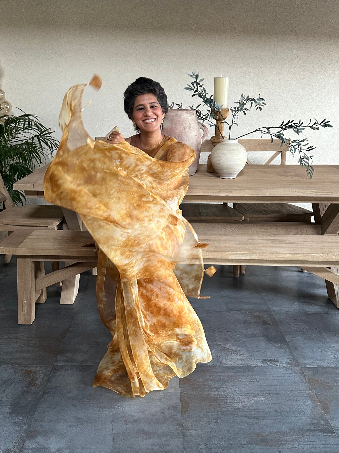 TARABAI SILK ORGANZA SAREE