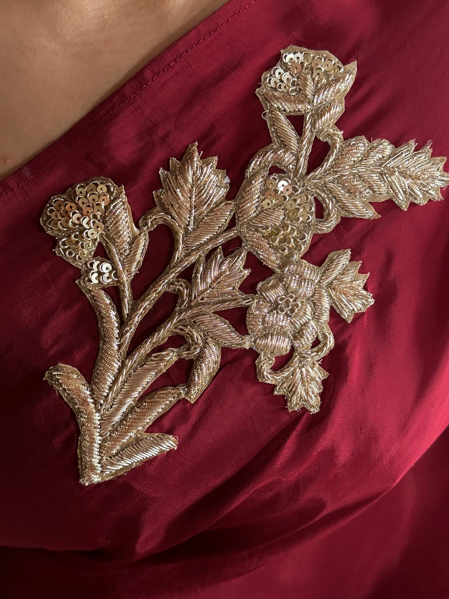 MAKE LIFE SIMPLE BROOCH SARI