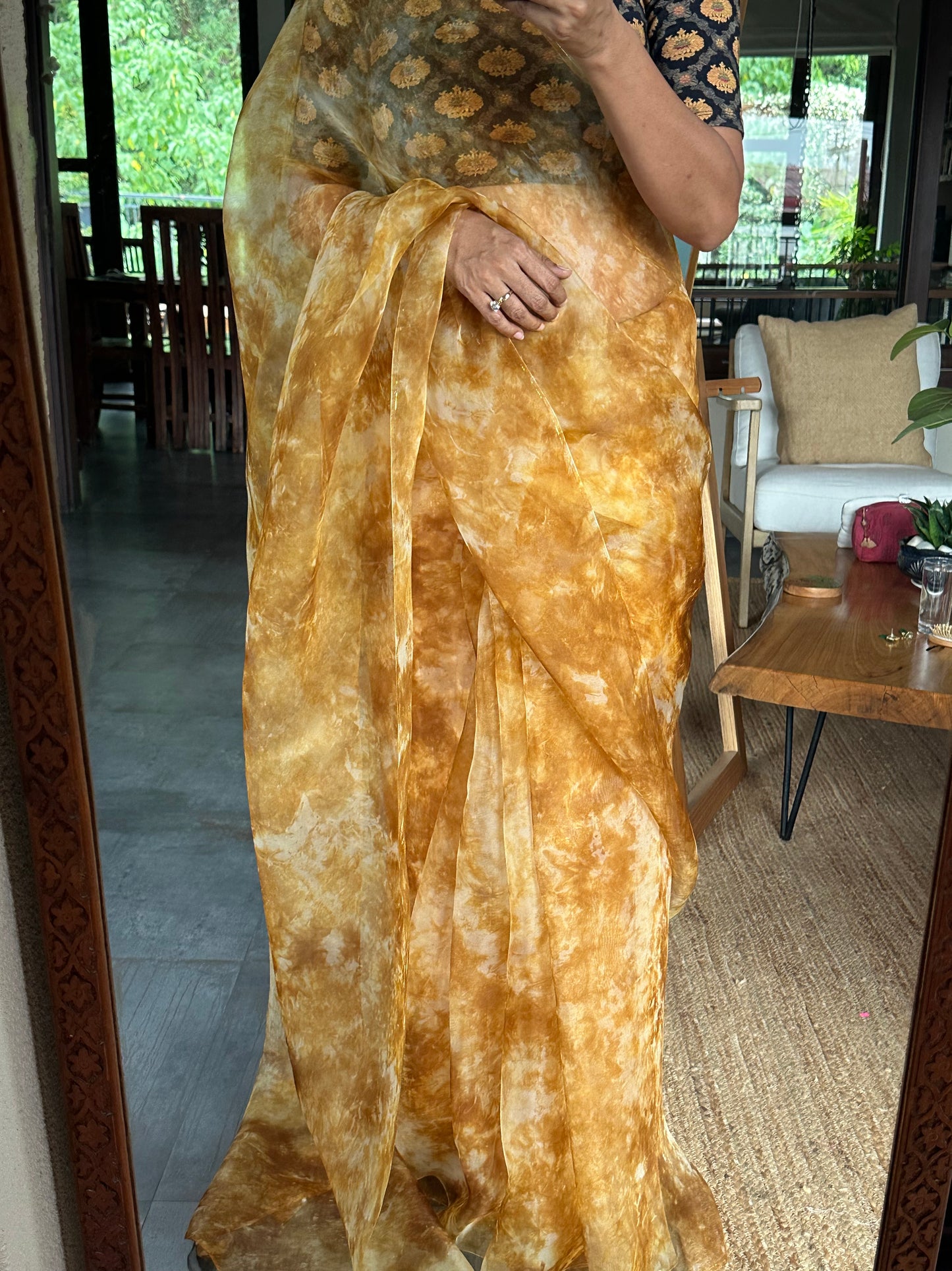 TARABAI SILK ORGANZA SAREE