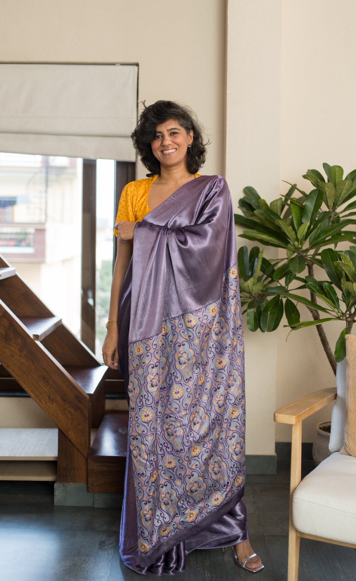 VANDANA MASHRU SARI