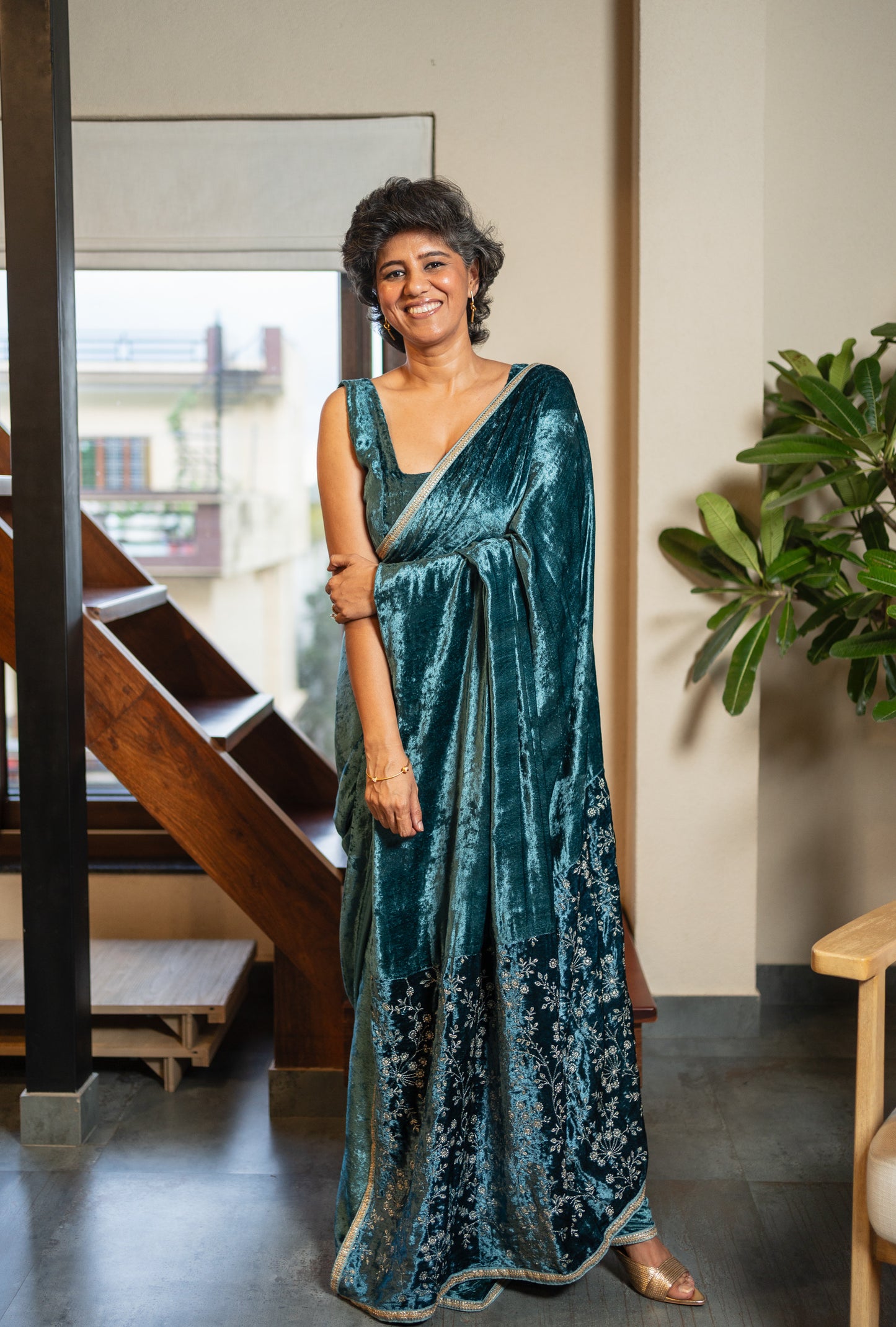 KAVERI VELVET SARI