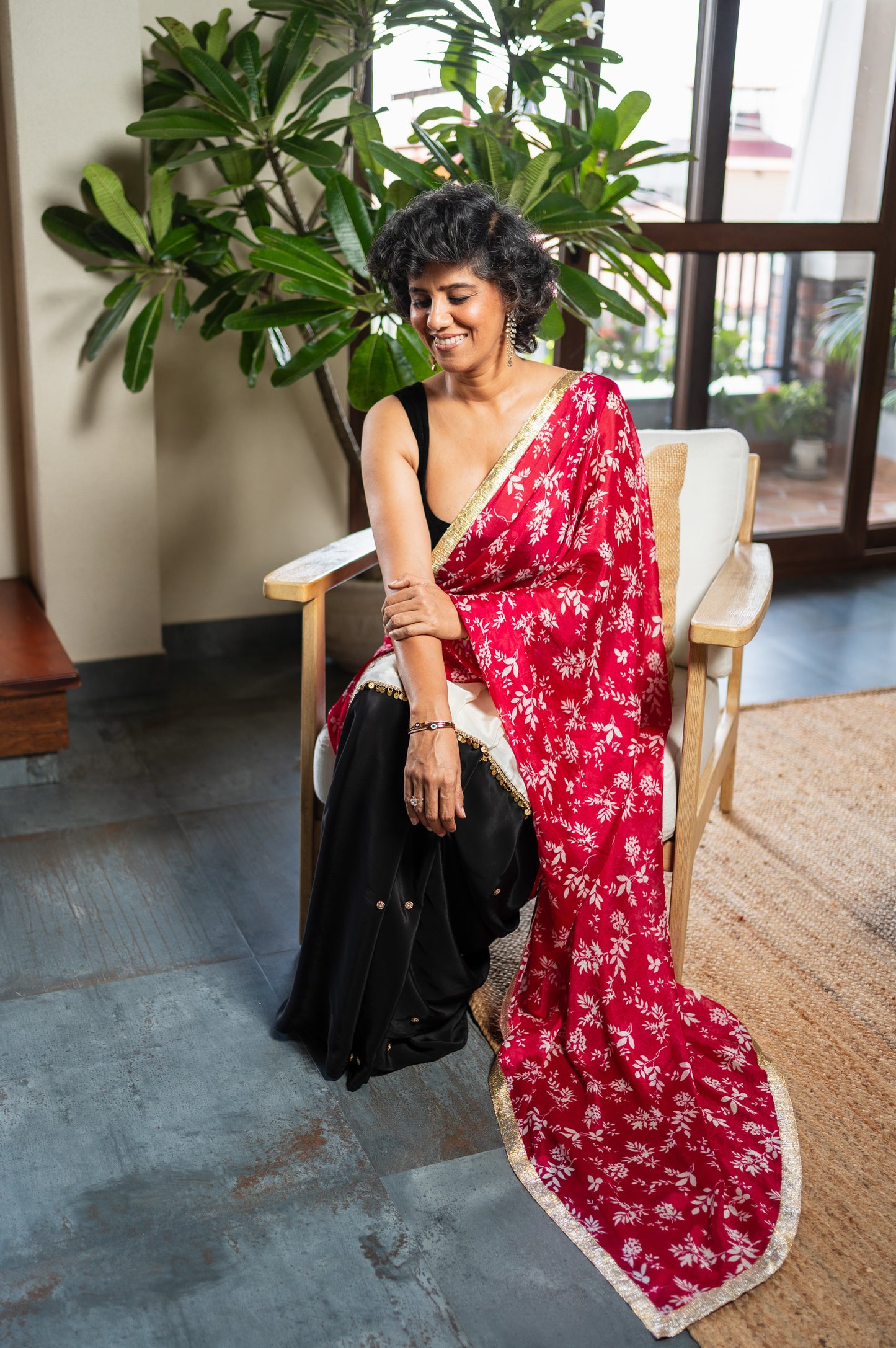 RASHMI CREPE SARI
