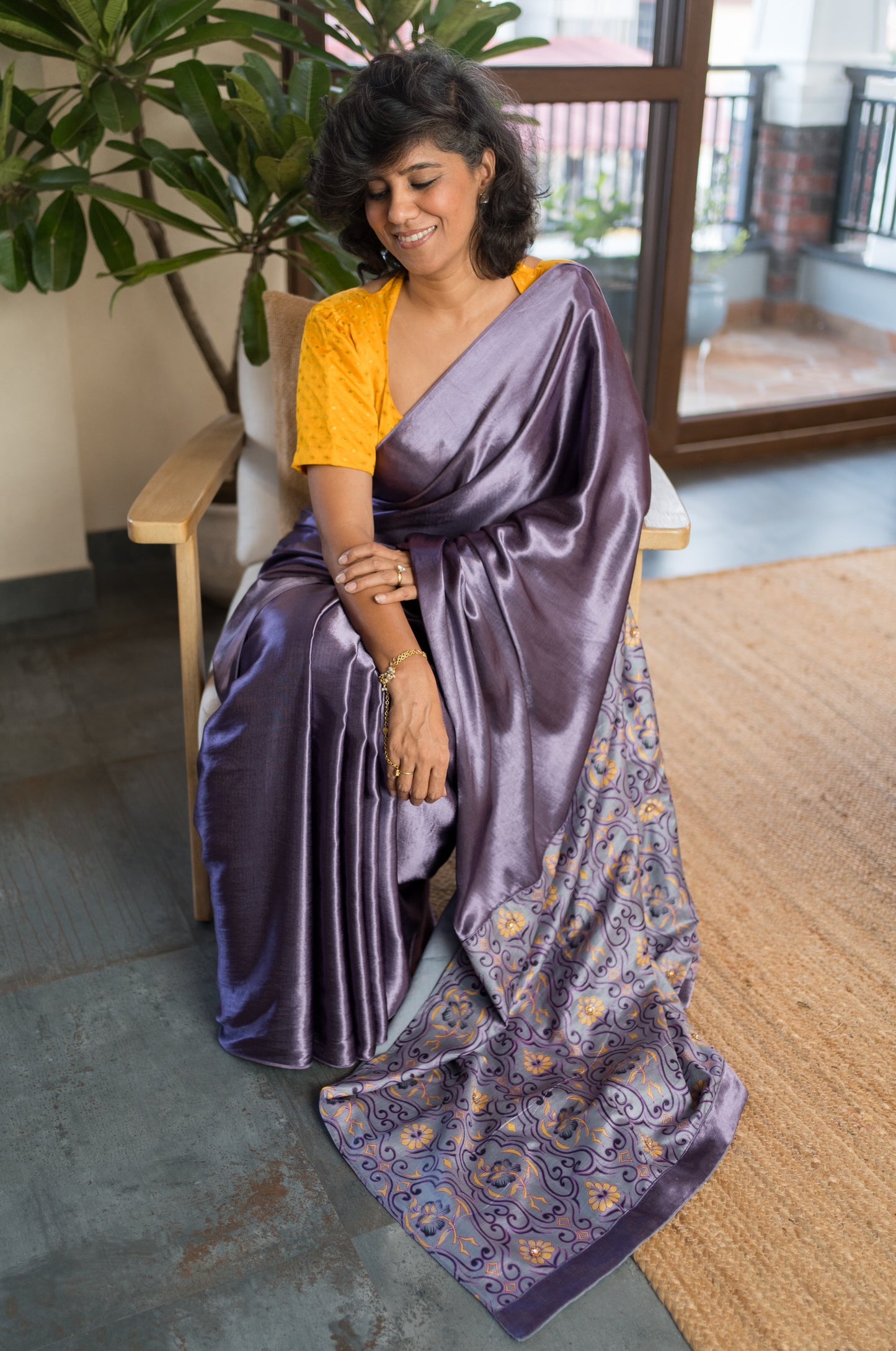 VANDANA MASHRU SARI