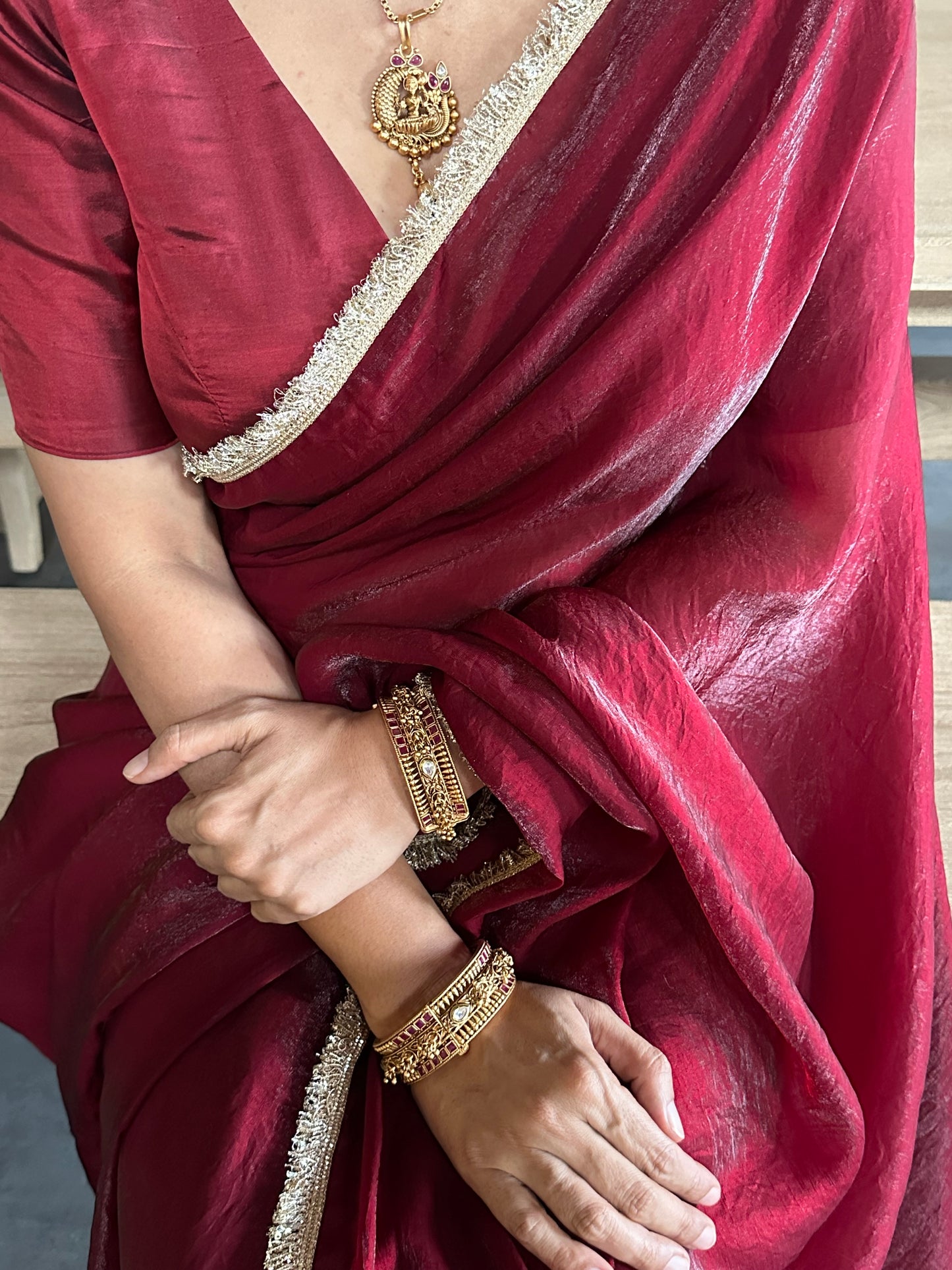 MALAVIKA TISSUE SARI