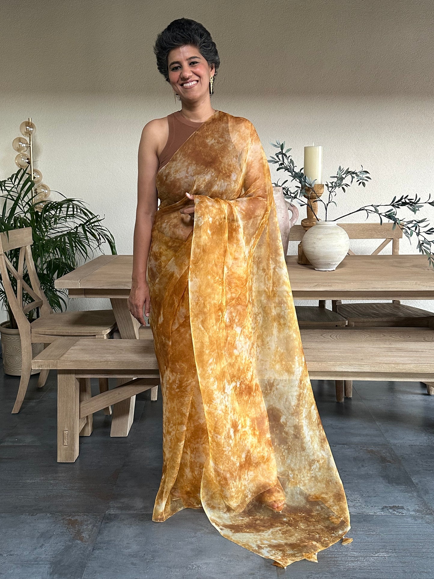 TARABAI SILK ORGANZA SAREE