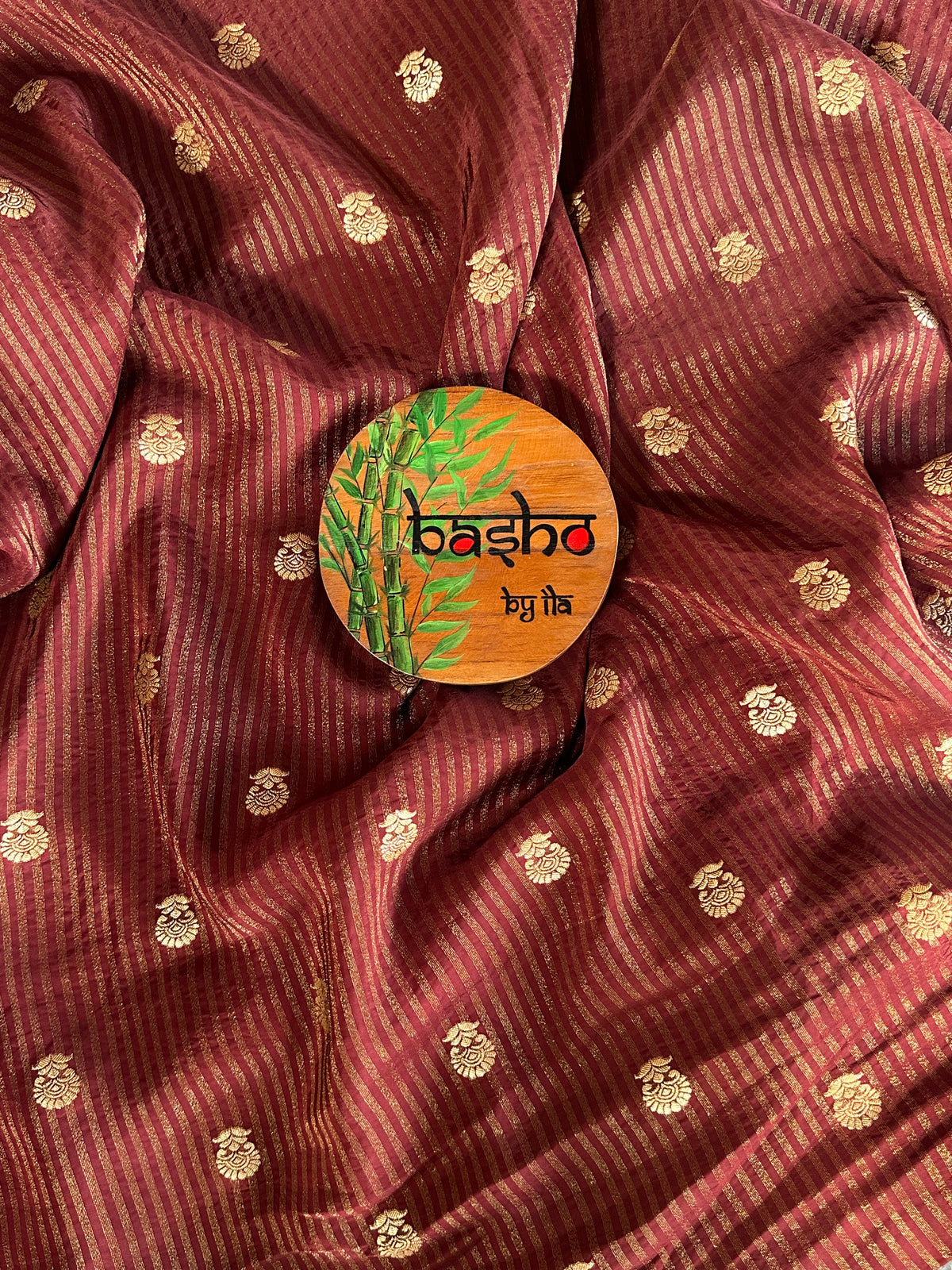 CHANDRAMA TISSUE COTTON SARI