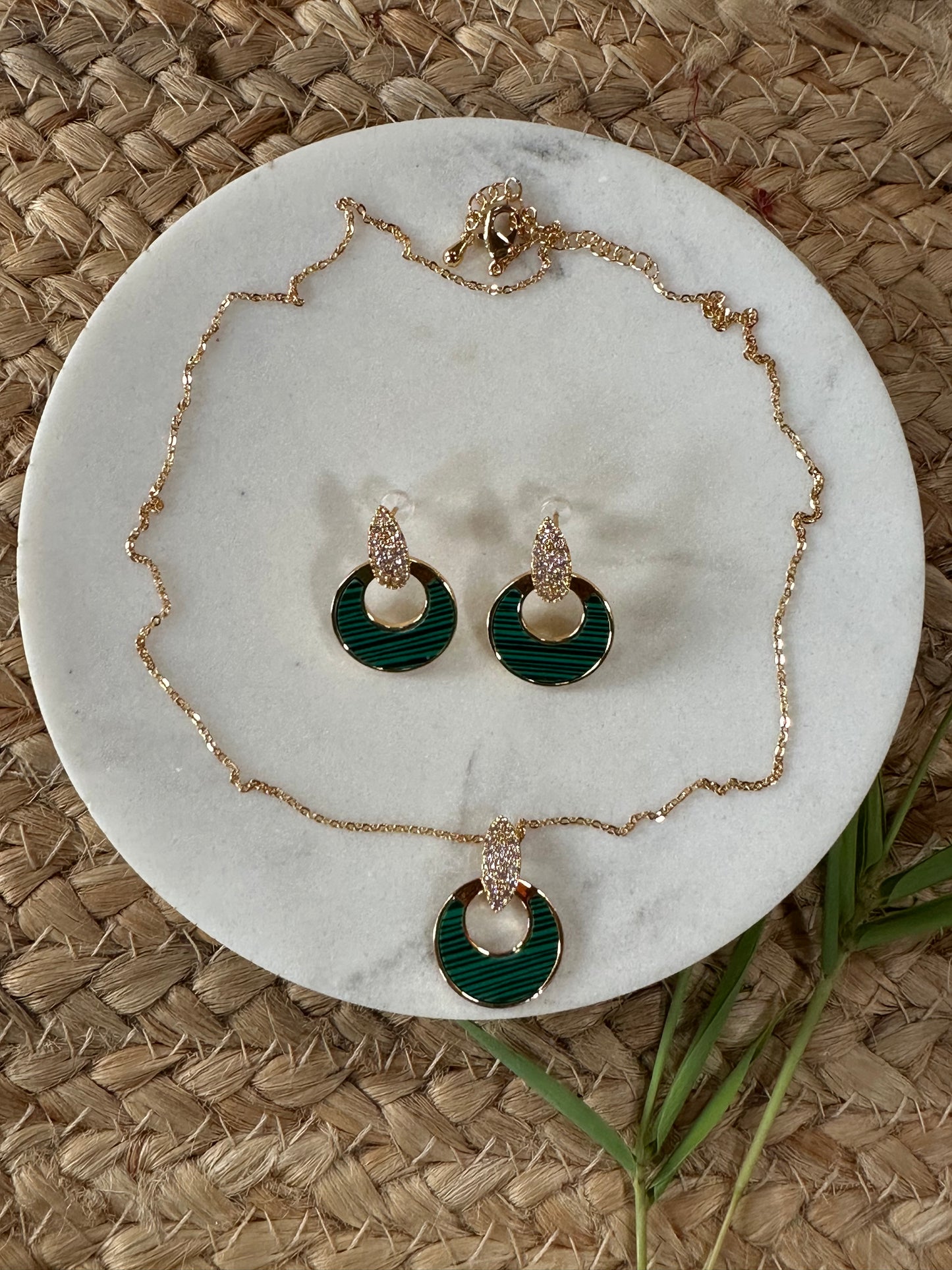 DIYA PENDANT SET