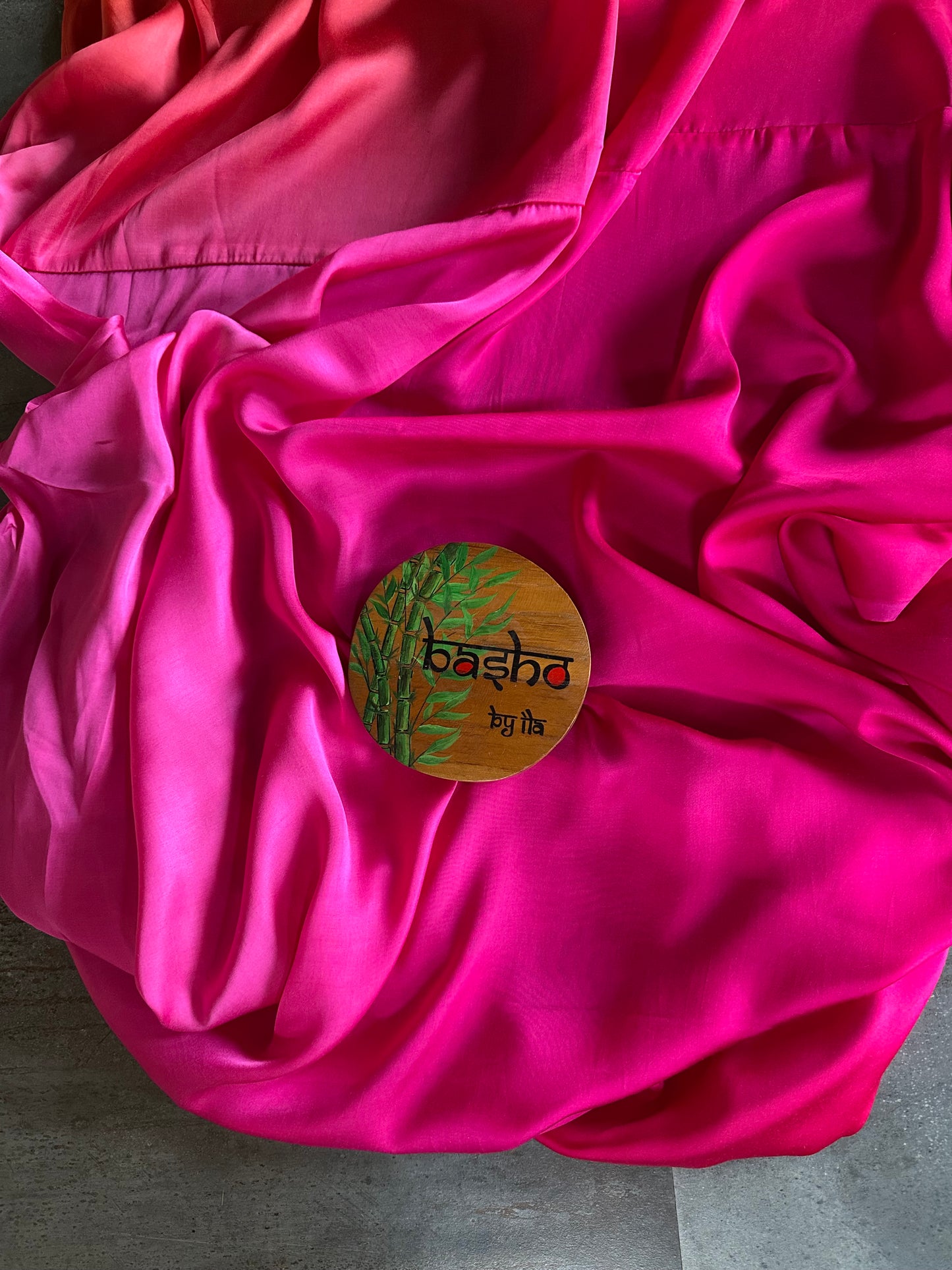 AARYA PINK SHADED MODAL SARI