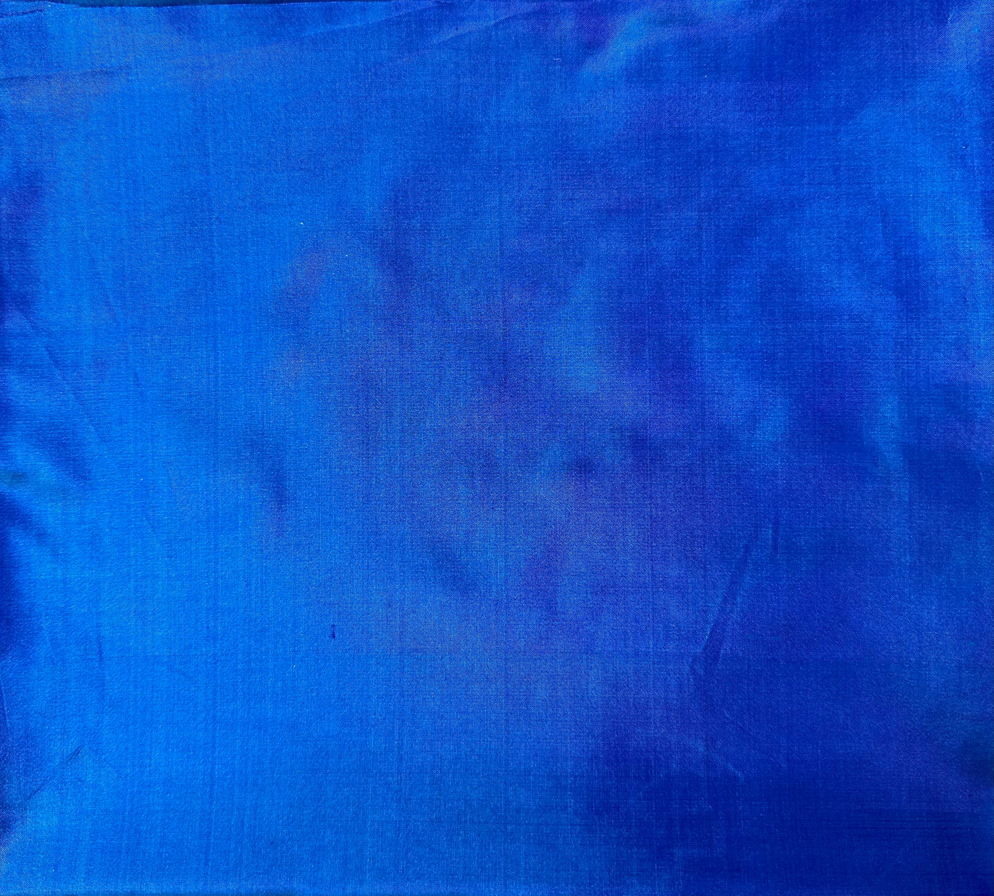 SUKH RAMA BLUE SILK BLOUSE