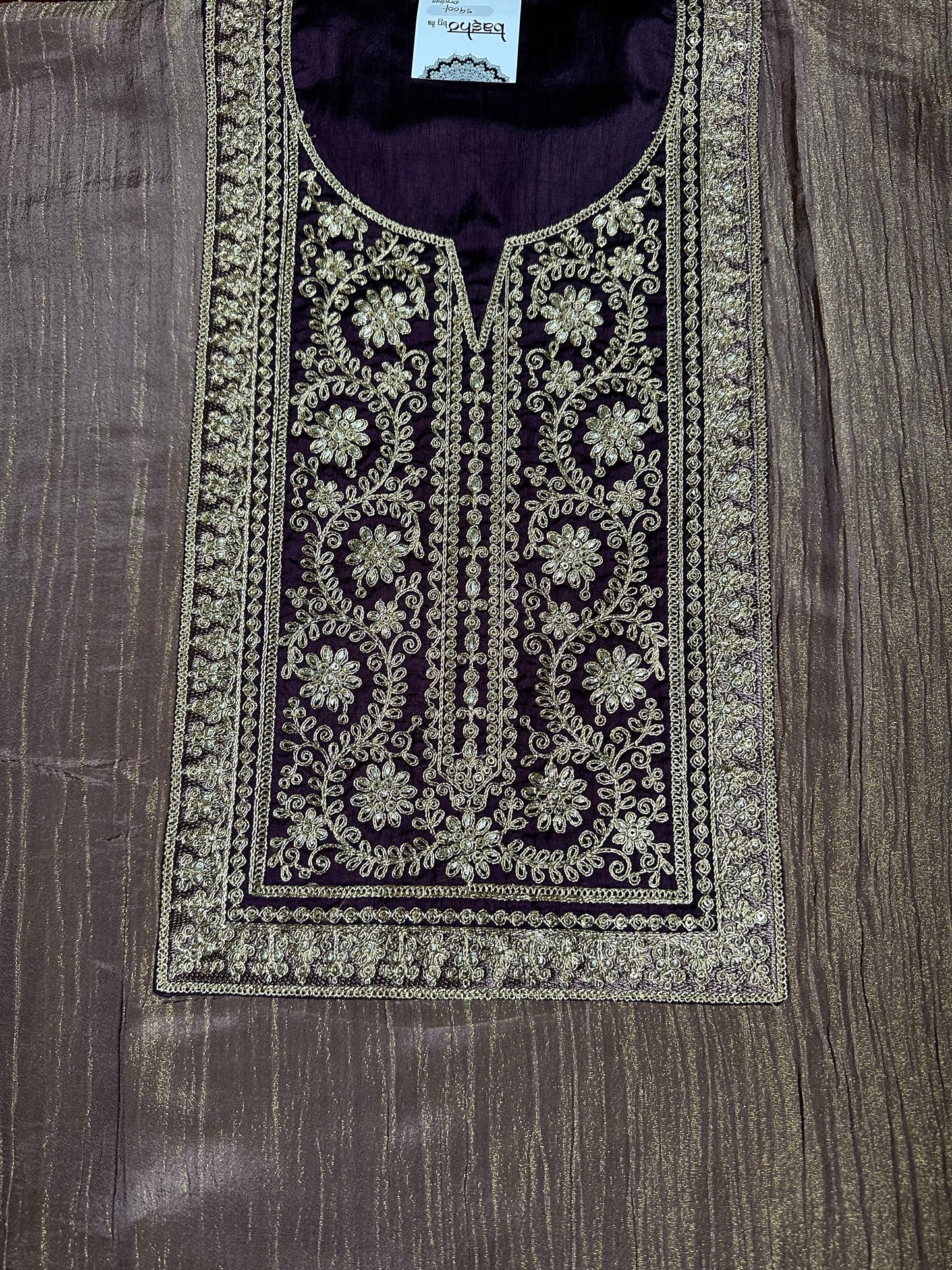 MADHURI SEMI STITCHED SUIT SET