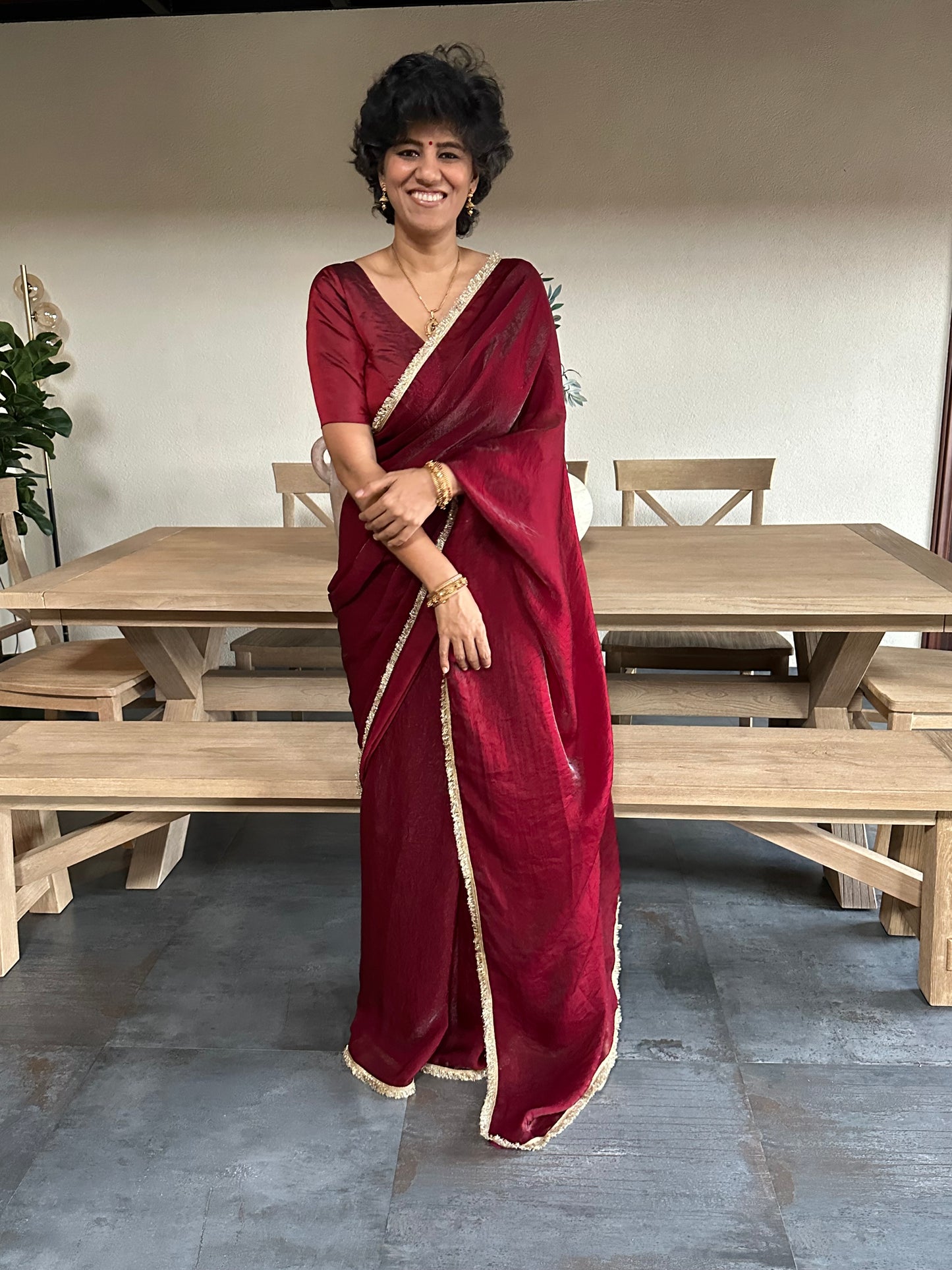 MALAVIKA TISSUE SARI