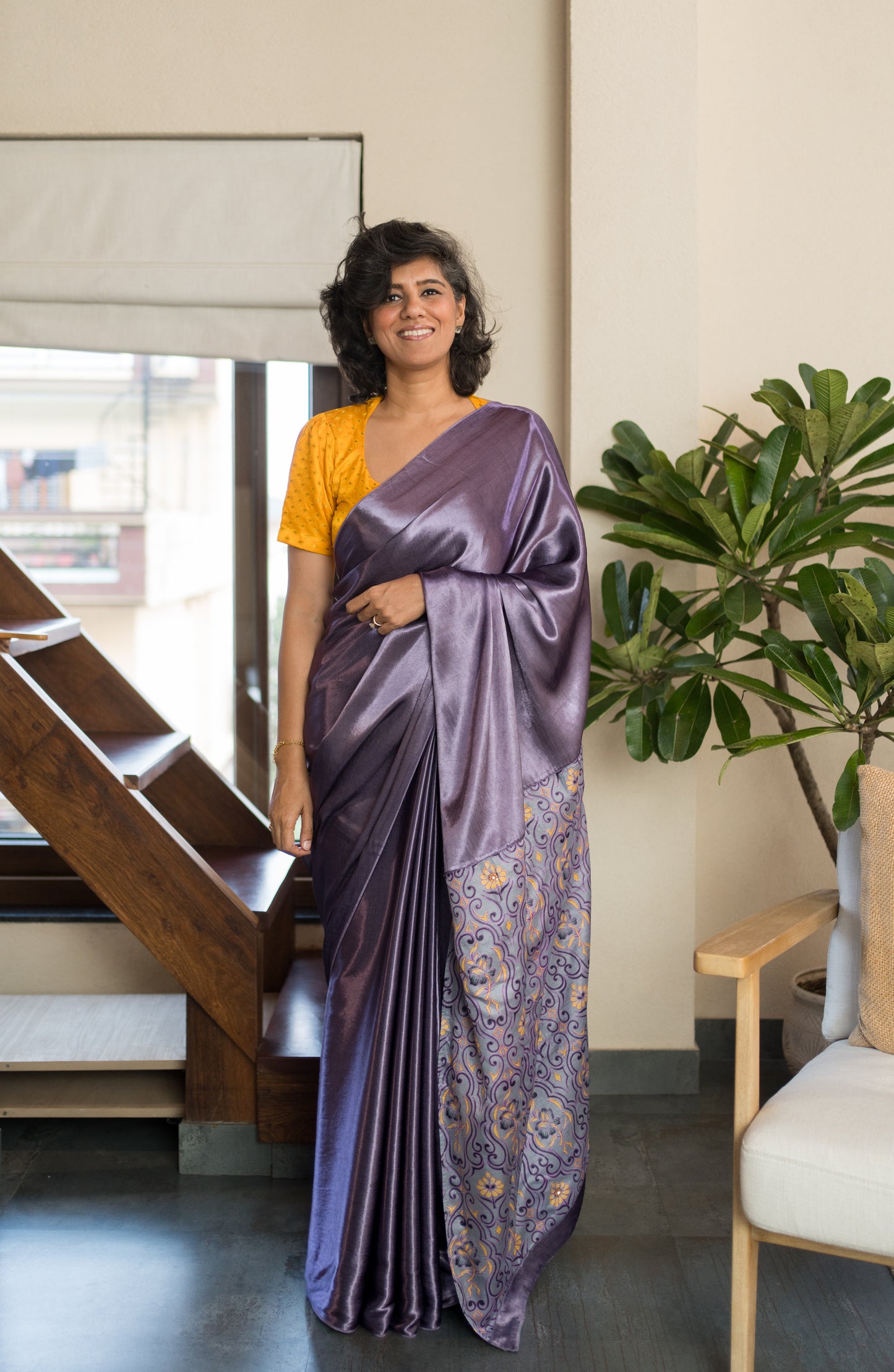 VANDANA MASHRU SARI