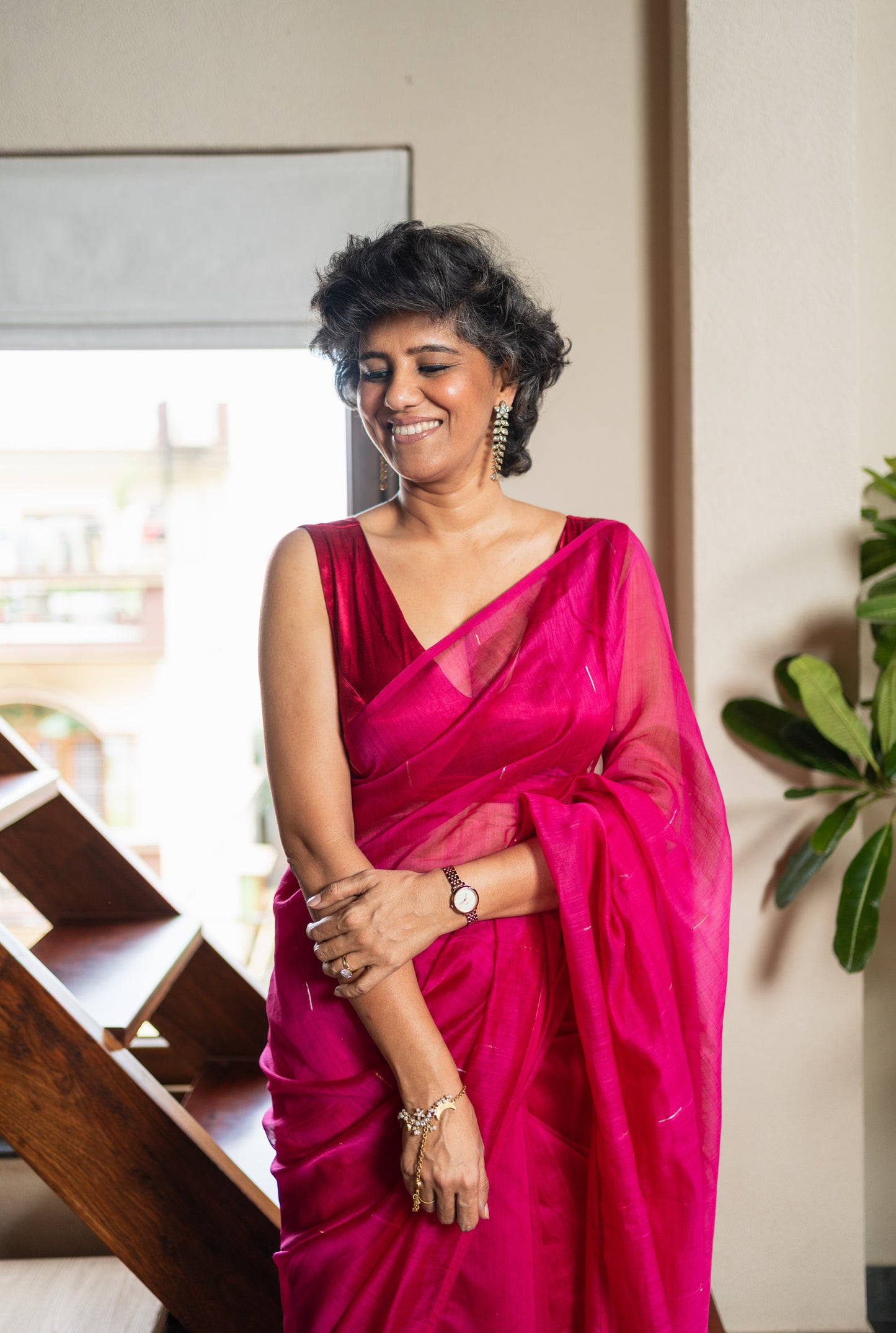 JUHI SILK SARI