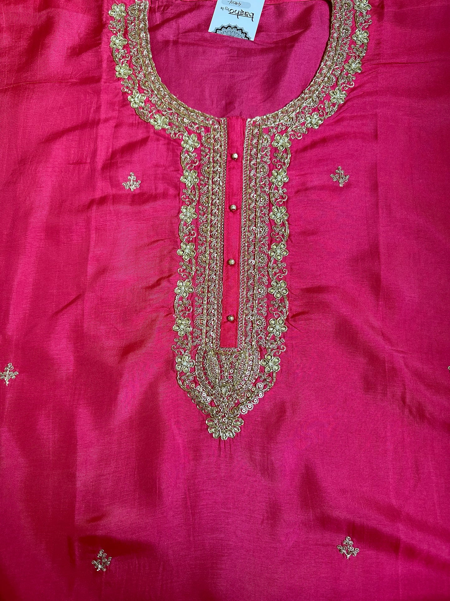 JANVI SEMI STITCHED SUIT SET