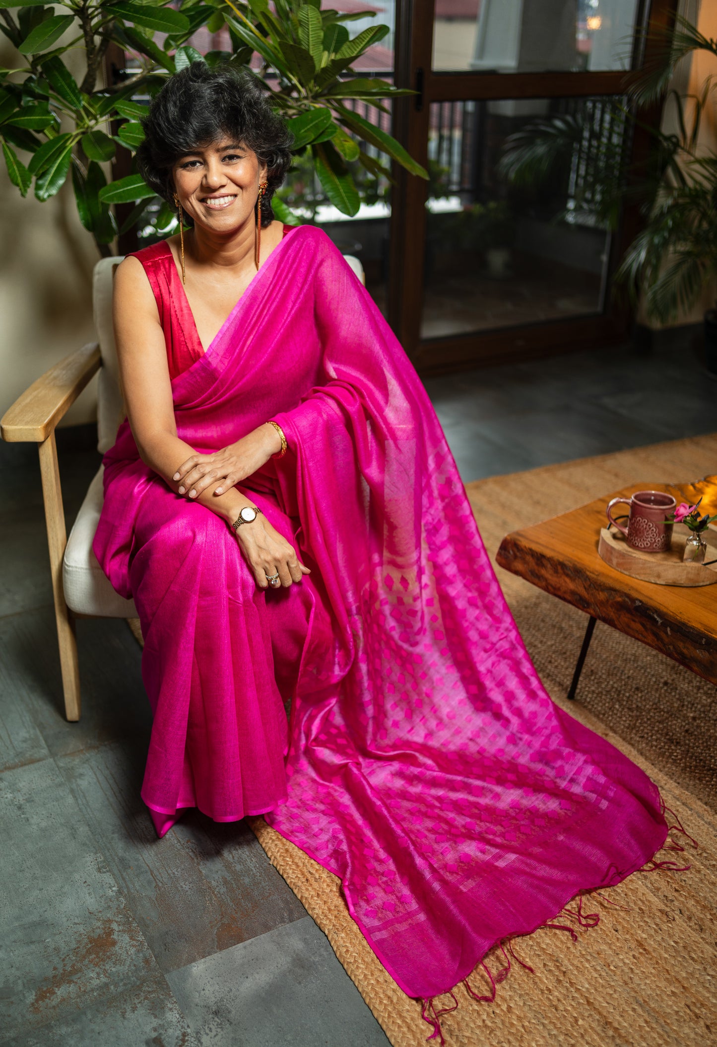 USHIKA SILK SARI