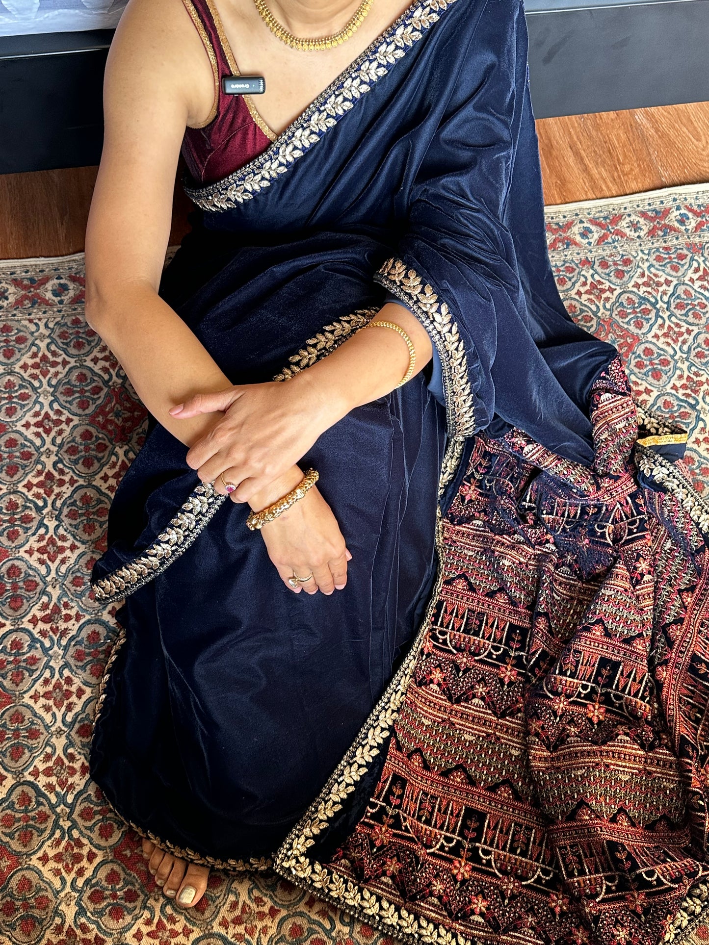 GAYATRI VELVET SARI