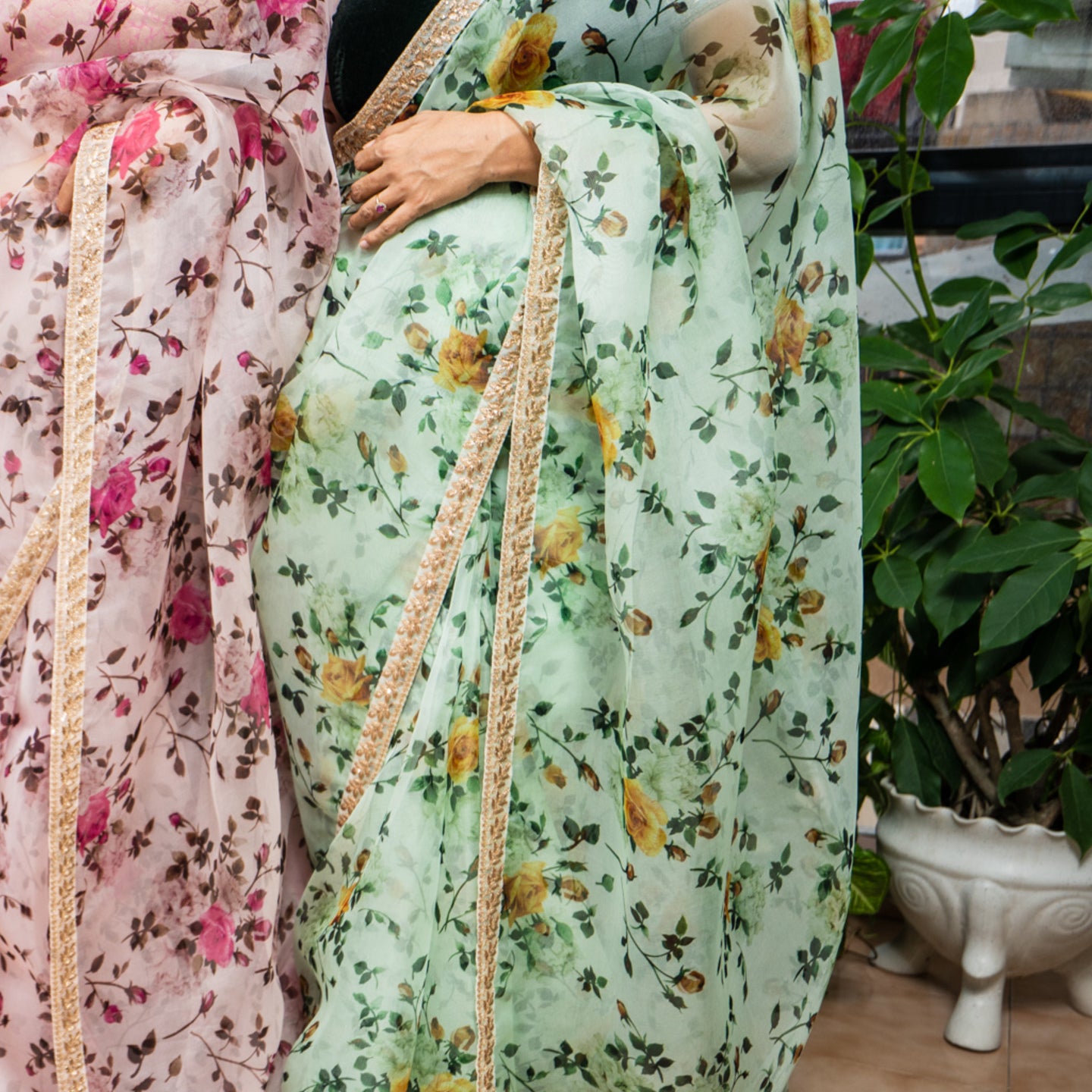 DATAKAUR SILK ORGANZA SARI