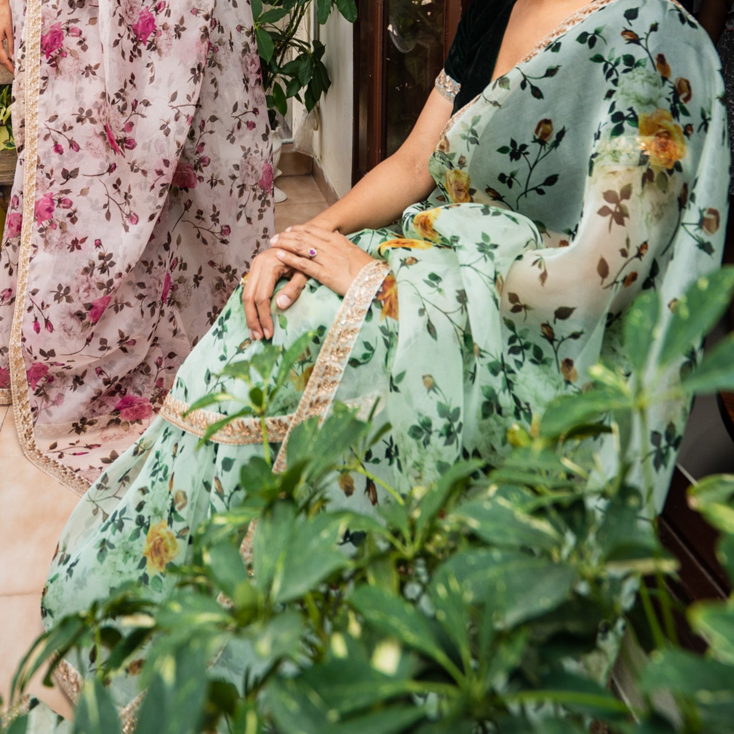 DATAKAUR SILK ORGANZA SARI