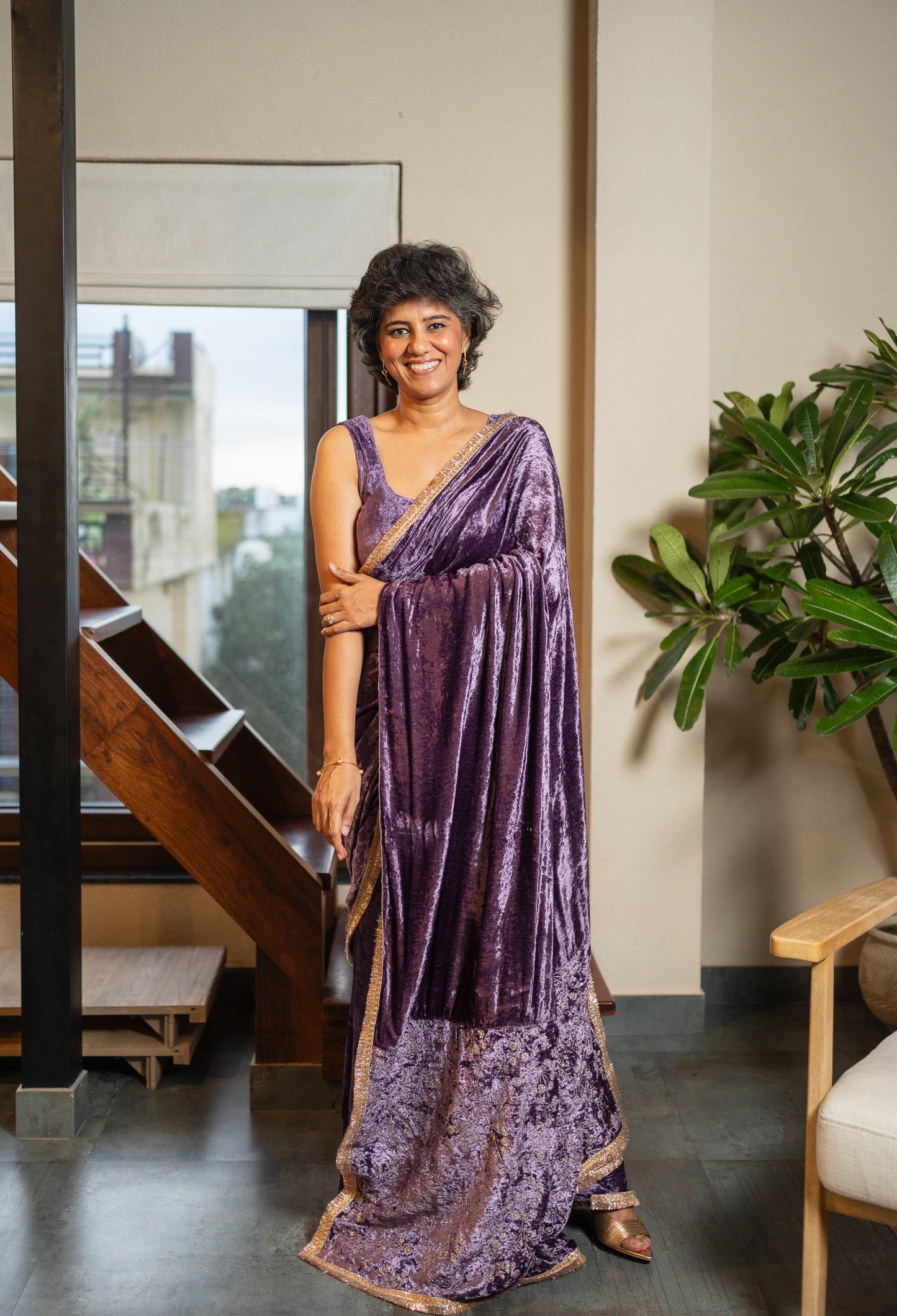 PADMA VELVET SARI