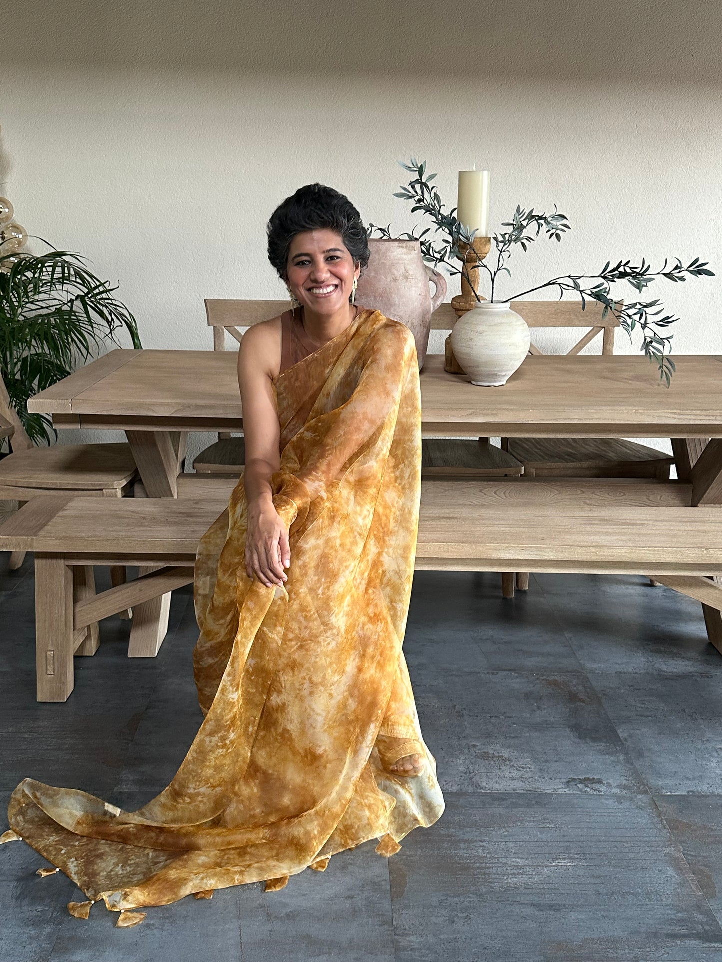TARABAI SILK ORGANZA SAREE