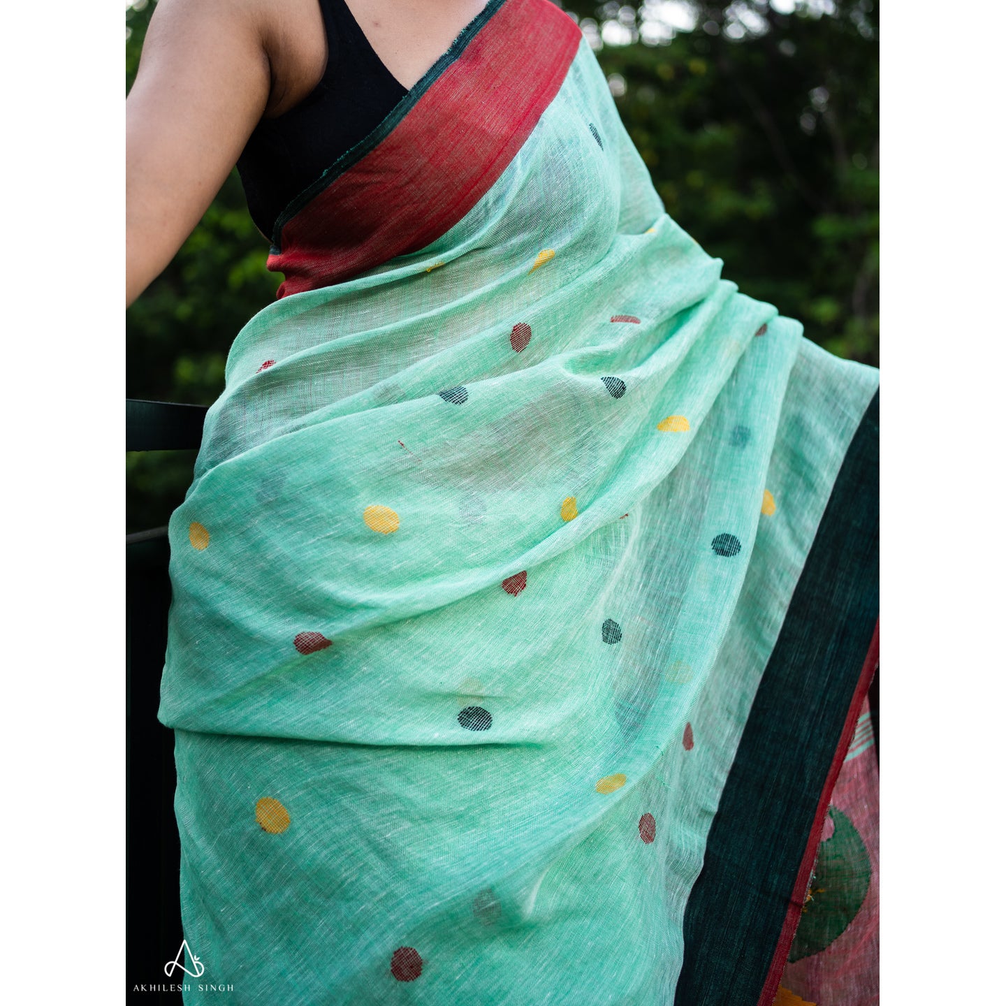 YAMUNA LINEN SAREE