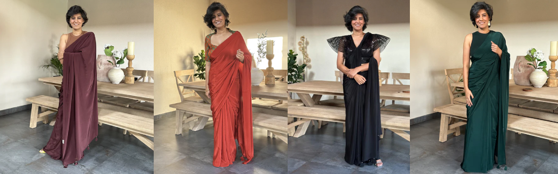 Shop Elegant Crepe Saris Online: Where Comfort Meets Glamour!