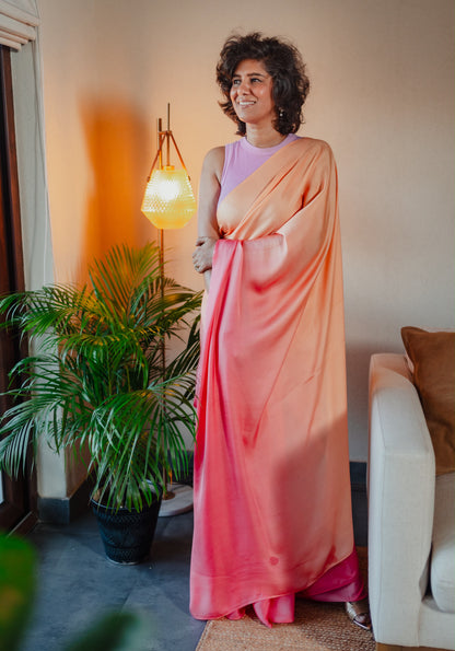 VANDANA  SHADED  MODAL  SARI