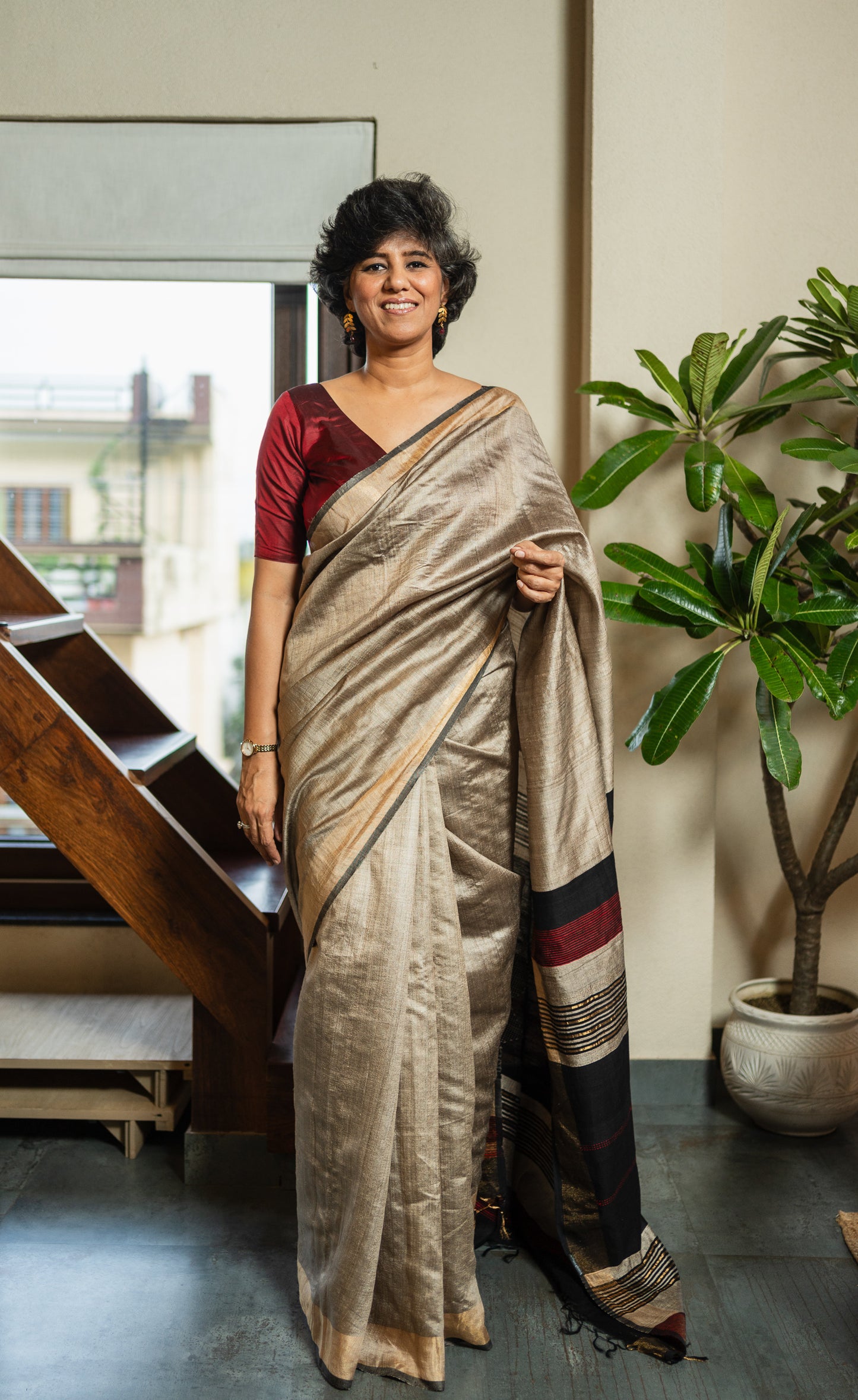 SONIA  SILK  SARI