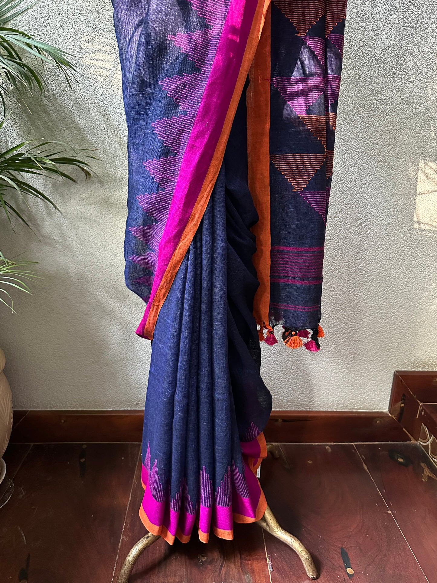 REEMA 2  LINEN  SARI