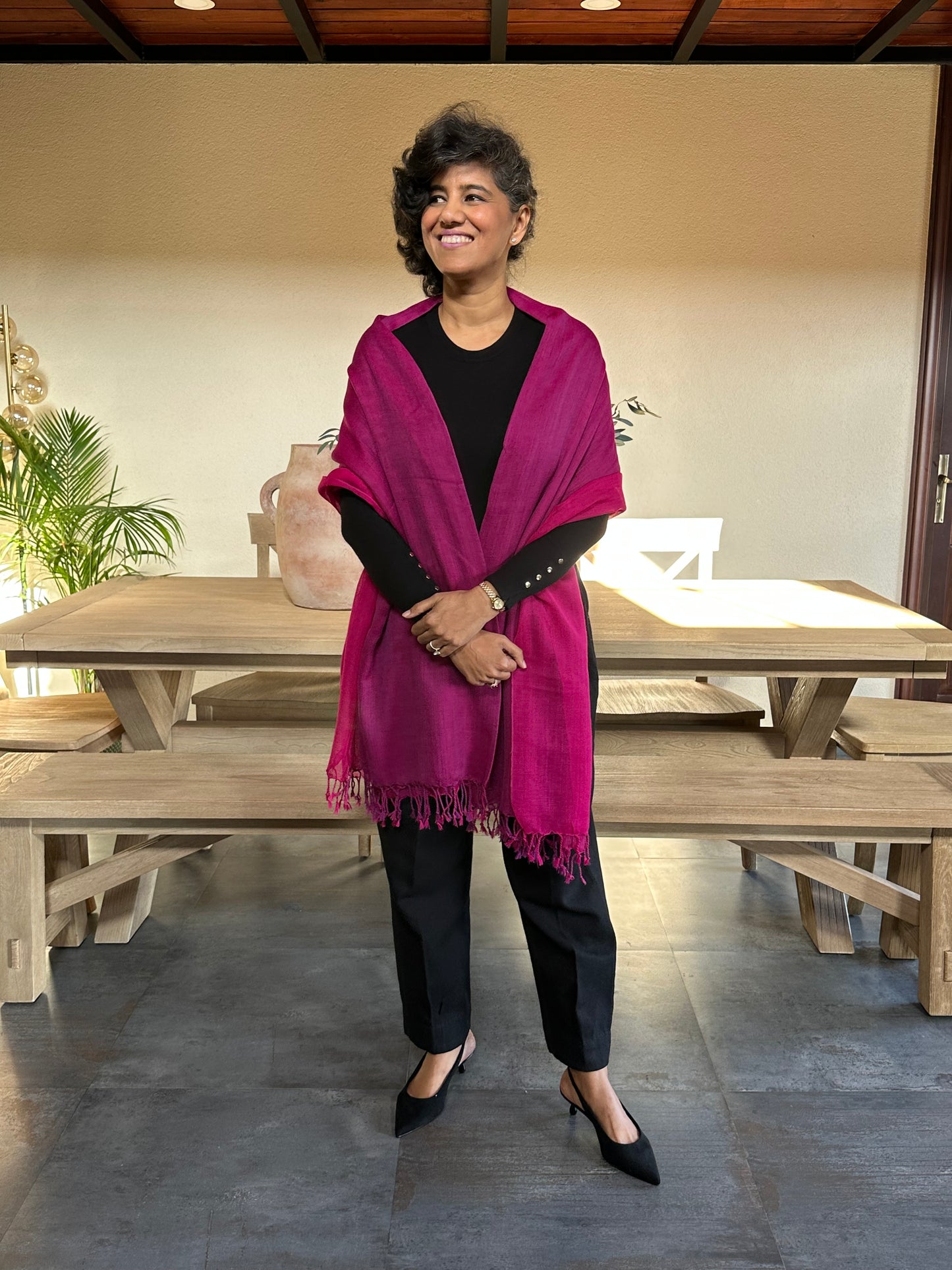 ISKCON  SHAWL ( Three Layer Shawl )