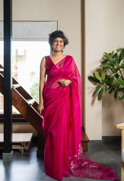 JUHI  SILK  SARI