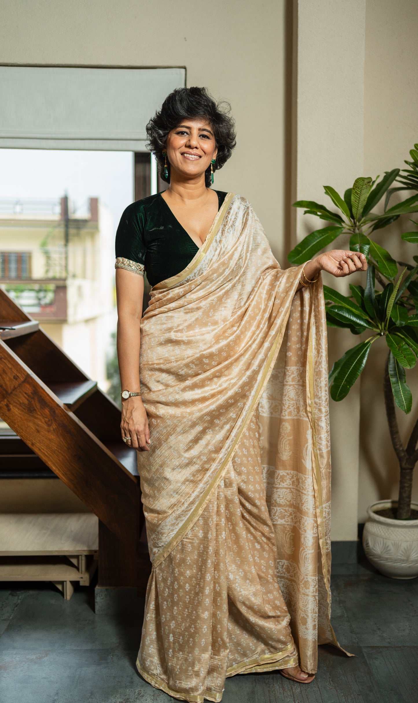 VIDYA  SILK  SARI