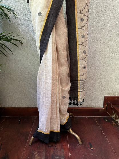 PARO 2  LINEN  SARI