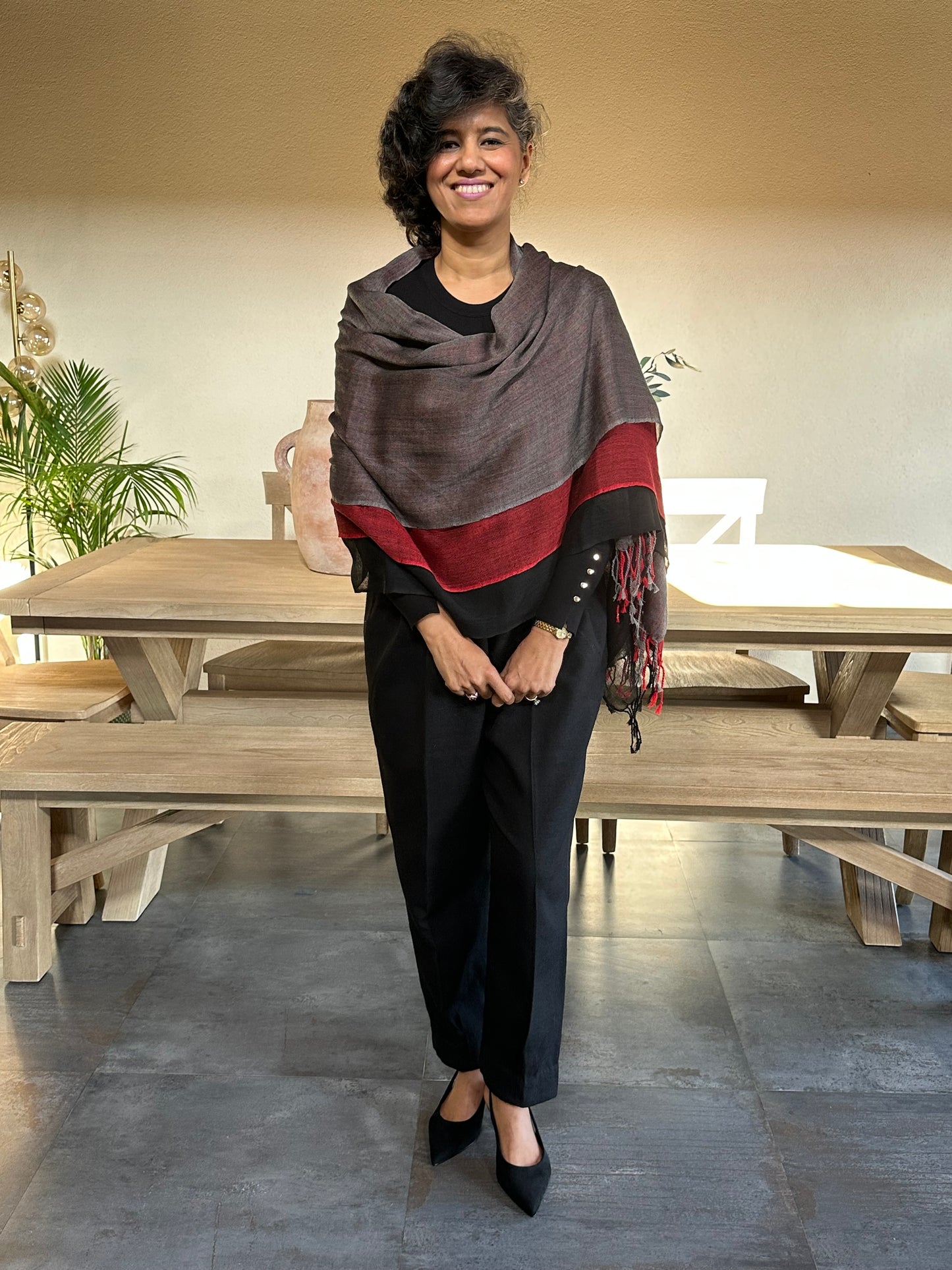 BHUTA  SHAWL ( Three Layer Shawl )