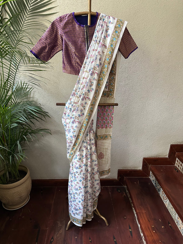 VASUNDHARA  COTTON  SARI