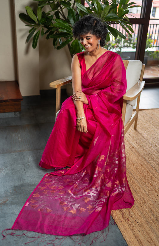 JUHI  SILK  SARI