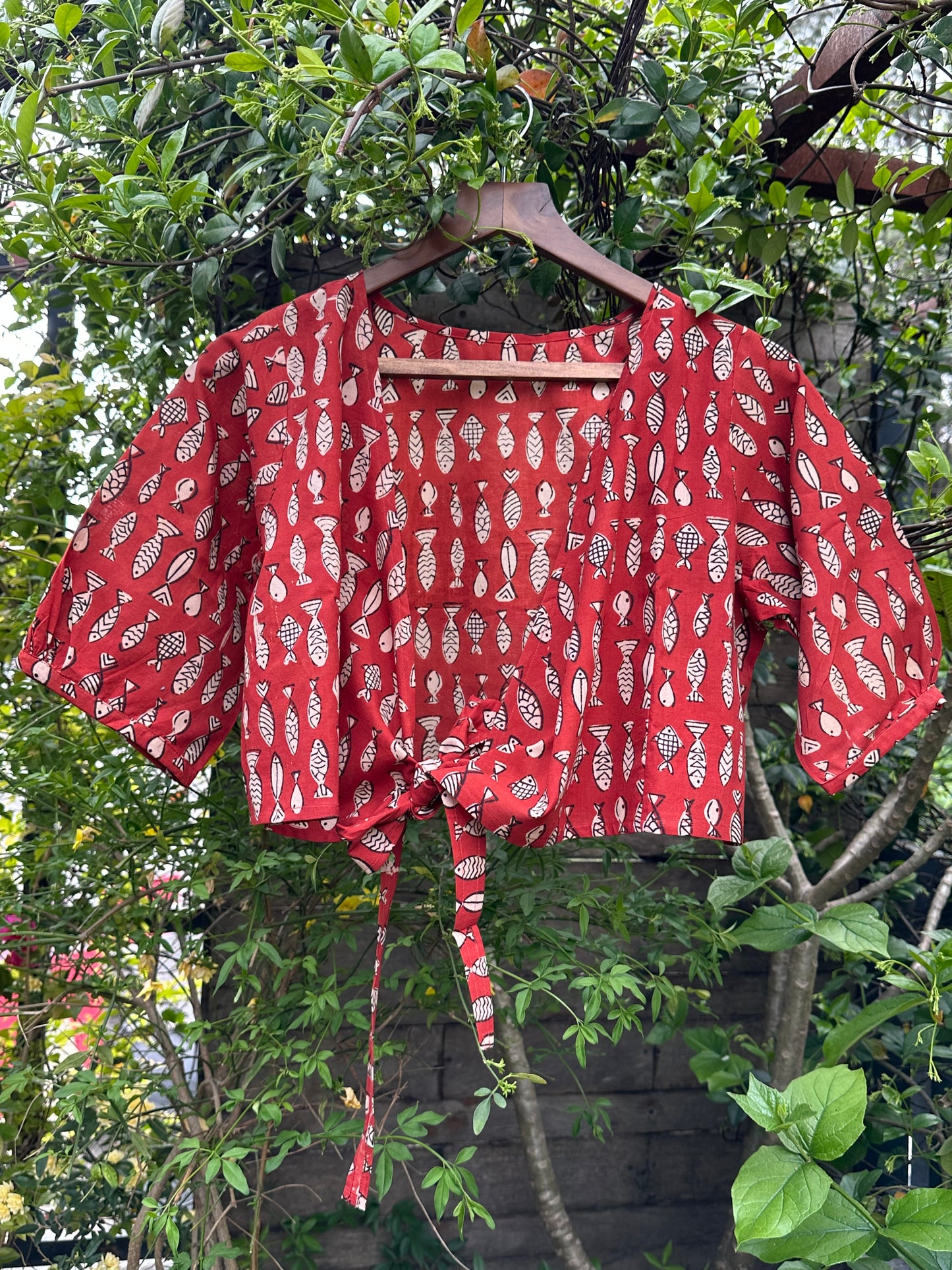 NAZARANA  COTTON  BLOUSE
