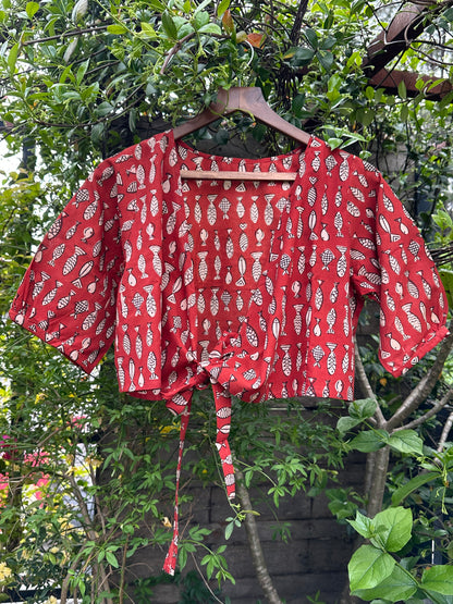 NAZARANA  COTTON  BLOUSE