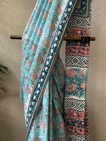 CHANDNI  COTTON  SARI