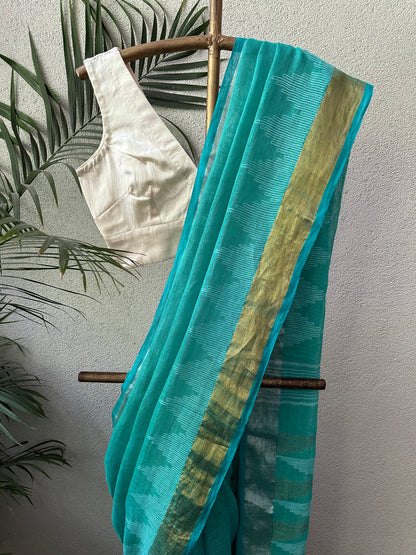 REEMA 7  LINEN  SARI