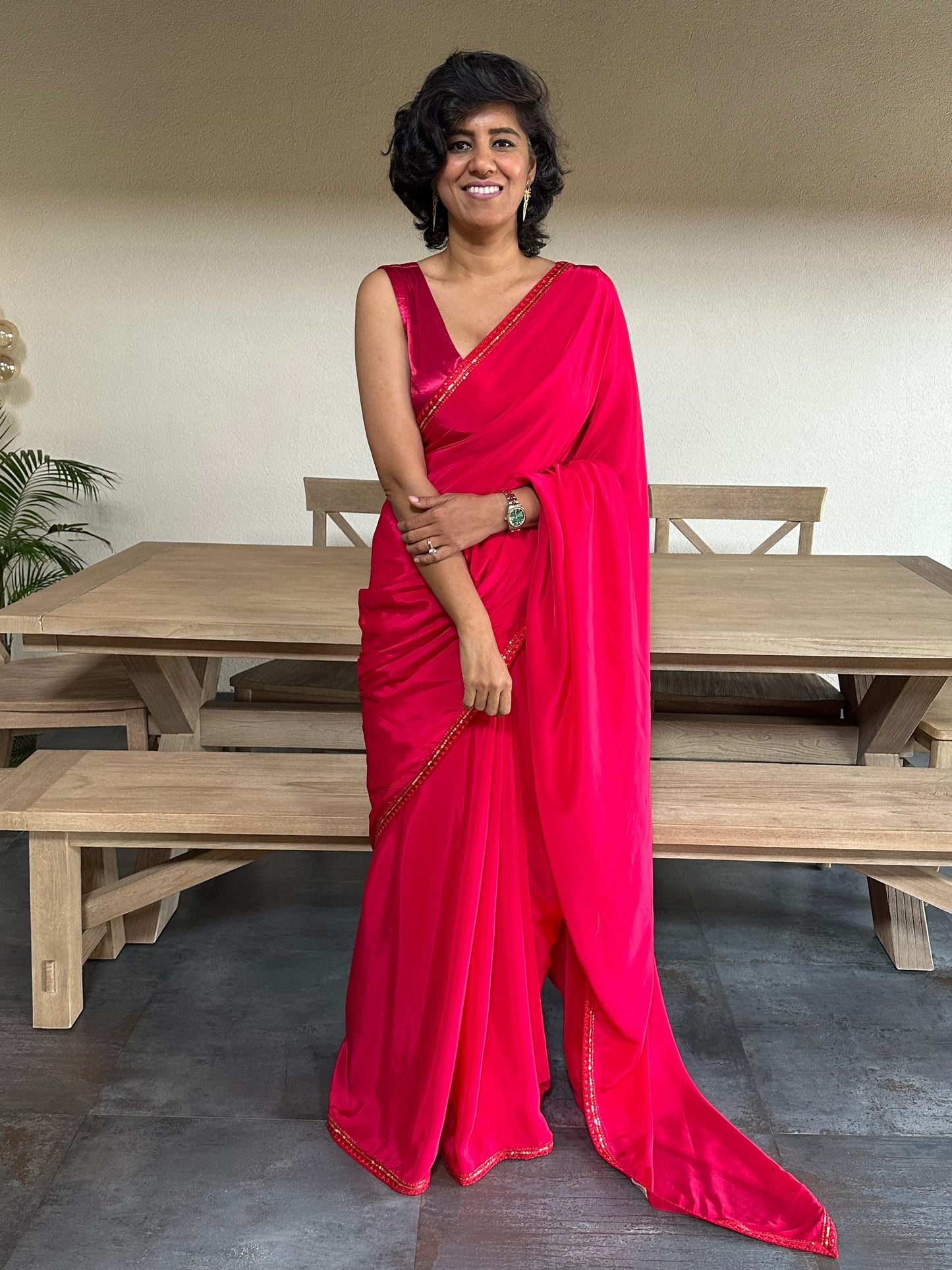GARGI LACE SARI