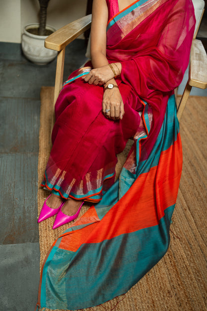 AKSHRA  SILK  SARI