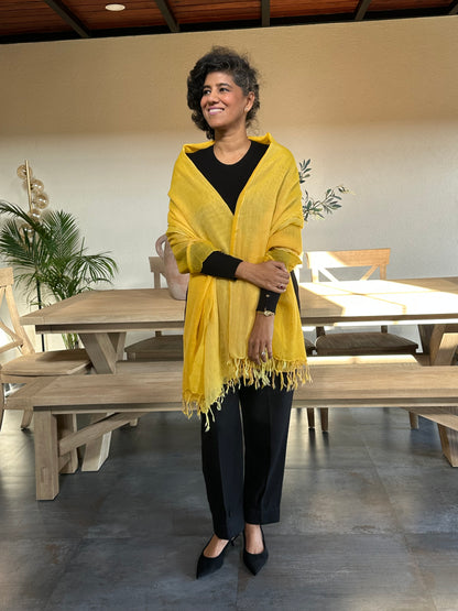 GOMATESHWARA SHAWL ( Three Layer Shawl )