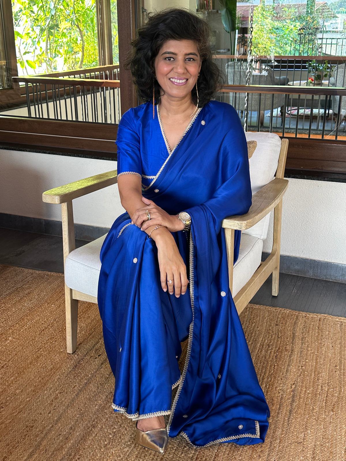 SANTOSH  BEMBERG MODAL SARI