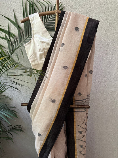 PARO 2  LINEN  SARI