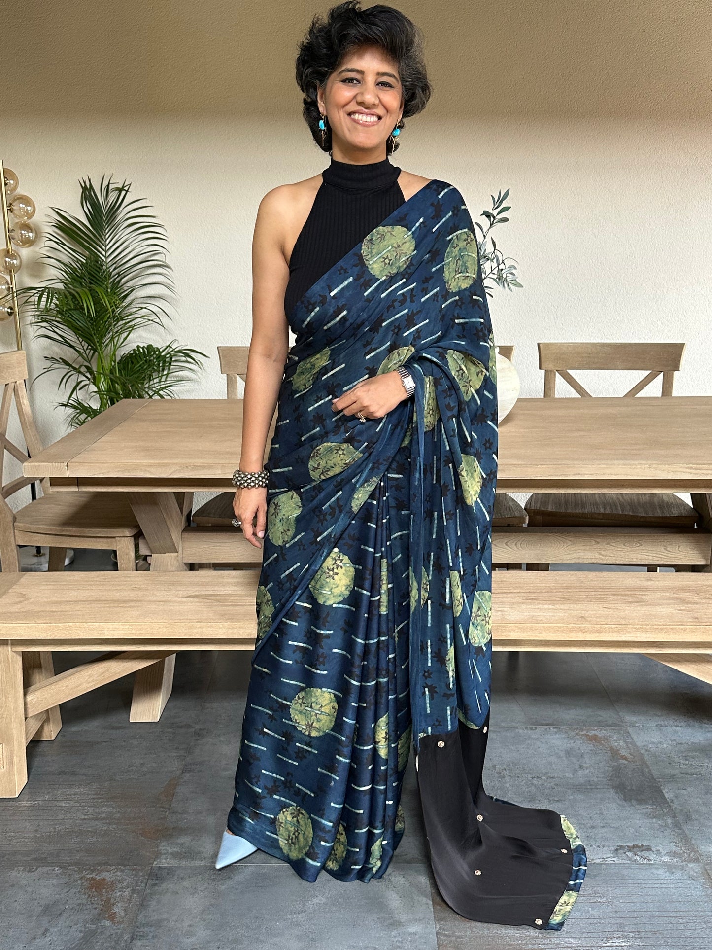 AJAY AJRAKH  MODAL  SARI