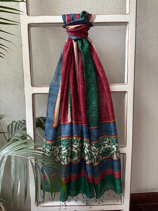 AAHANA  SILK  DUPATTA