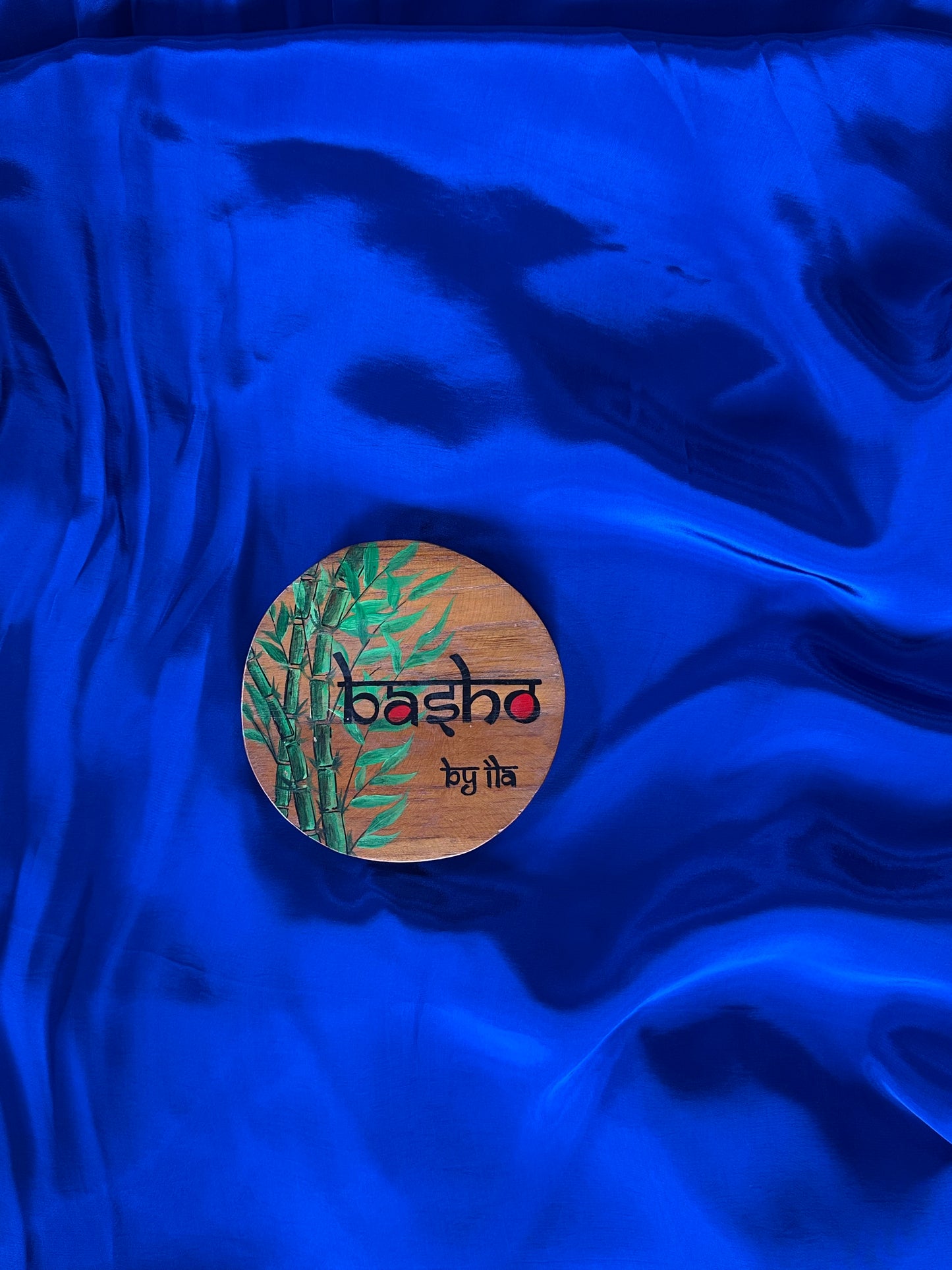 INNER PEACE - BLUE  BROOCH SARI